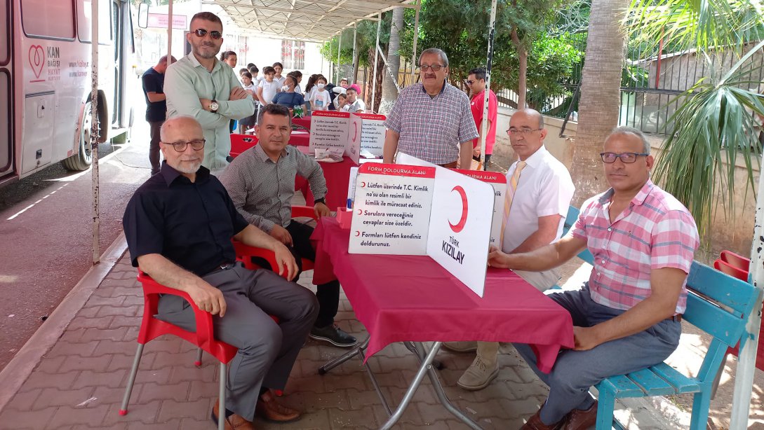 Kuvayi Milliye İlkokulunda Kan Bağışı Kampanyası Yapıldı