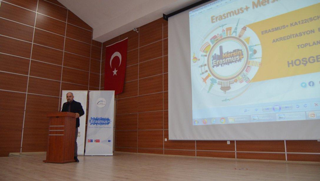Erasmus+ KA 122 (SCH) Okul Eğitimi ve Akreditasyon Bilgilendirme Toplantısı Yapıldı