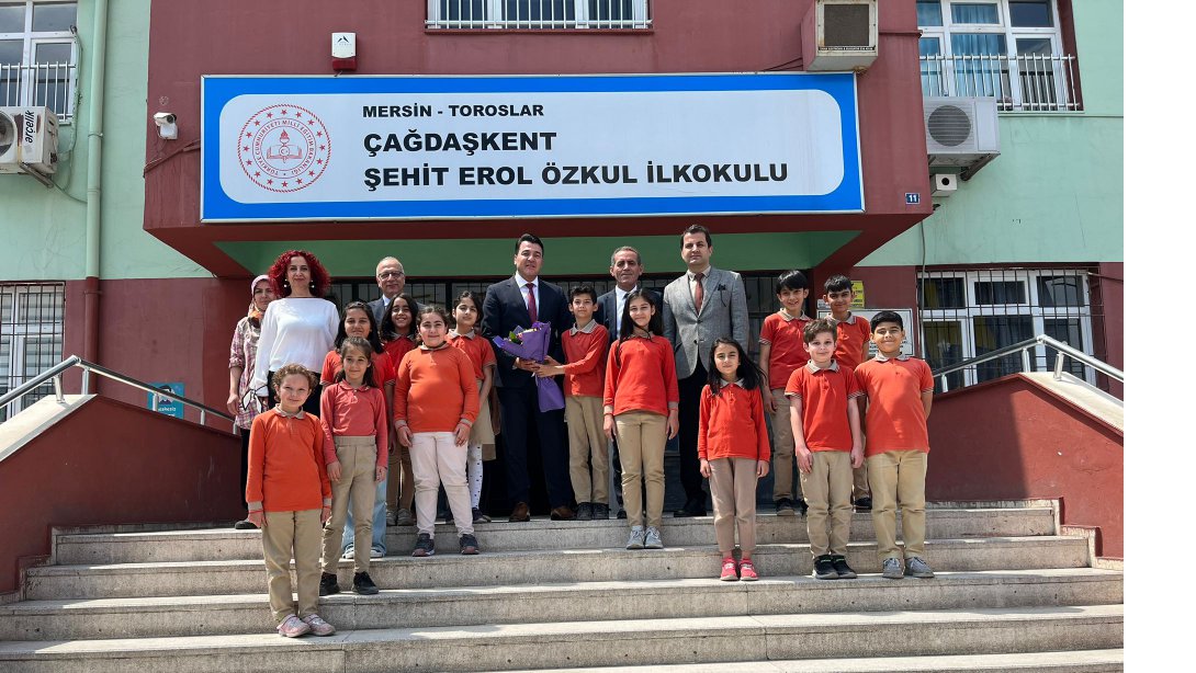 İlçe Milli Eğitim Müdürü Sayın Oğuzhan TÜLÜCÜ, Çağdaşkent Şehit Erol Özkul İlkokulu'nu Ziyaret Etti