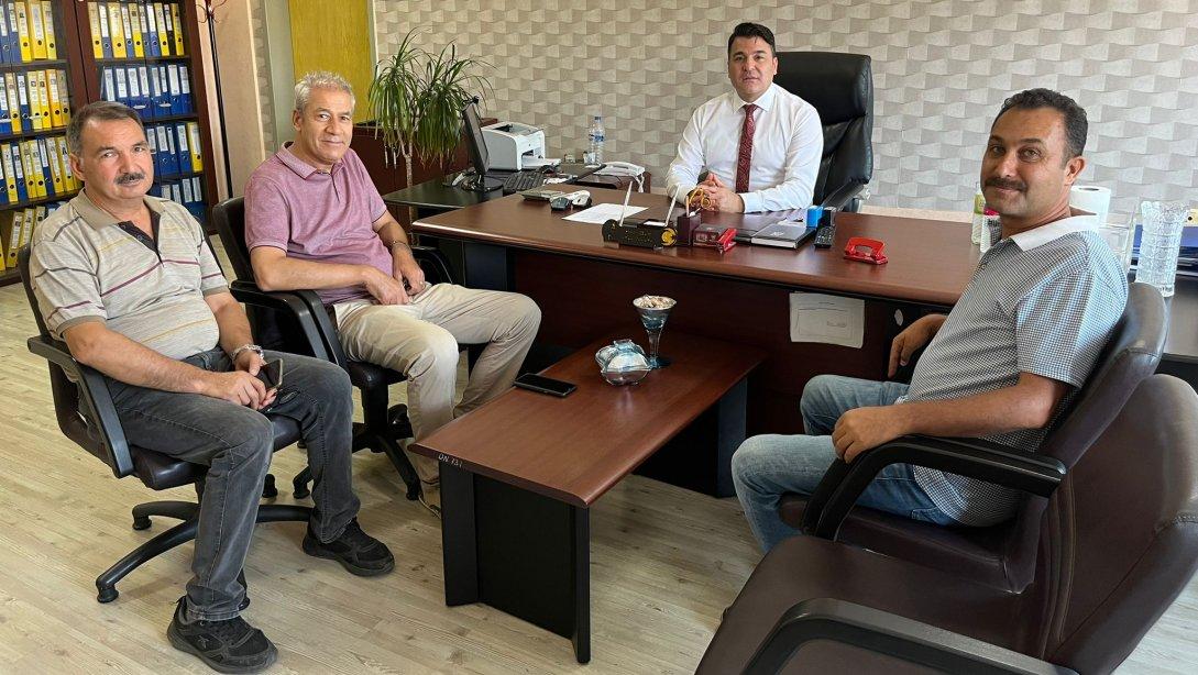 Toroslar İlçe Milli Eğitim Müdürü Sayın Oğuzhan TÜLÜCÜ, Mehmet Serttaş Anadolu Lisesi'ni Ziyaret Etti