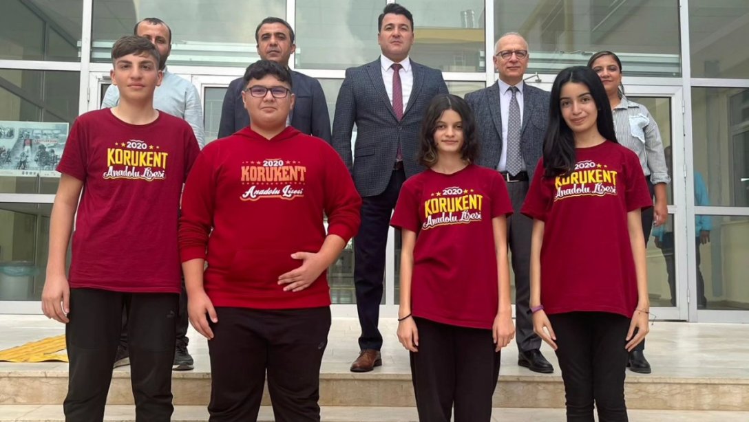 İlçe Milli Eğitim Müdürümüz Sayın Oğuzhan TÜLÜCÜ, Korukent Anadolu Lisesi'ni Ziyaret Etti
