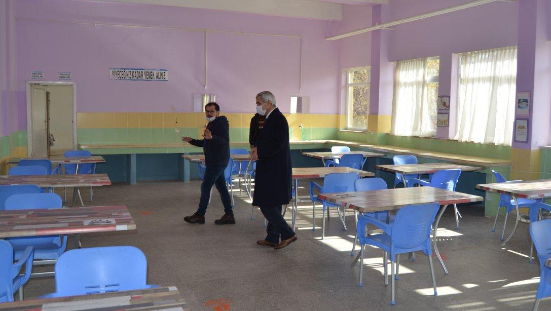 İlçe Milli Eğitim Müdürümüz Mehmet BADAS Gözne Ortaokulu'nu Ziyaret Etti