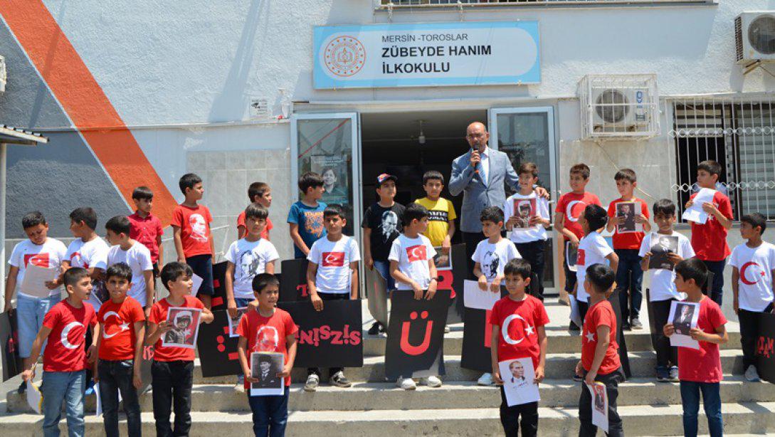 Zübeyde Hanım İlkokulunda 19 Mayıs Atatürk'ü Anma Gençlik ve Spor Bayramı Etkinliği Yapıldı