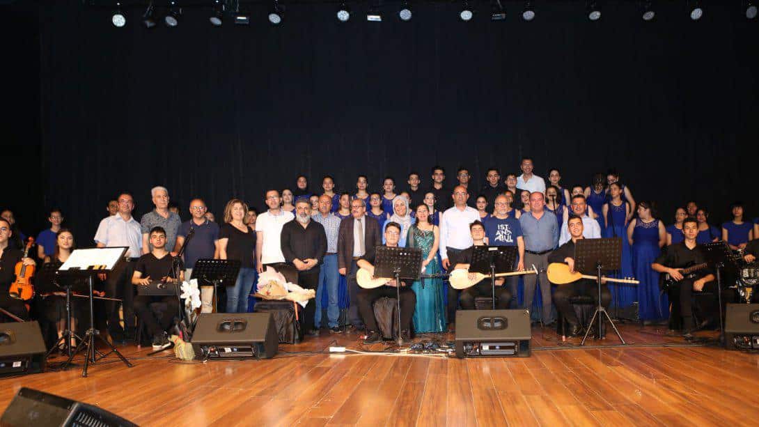 Mehmet Serttaş Anadolu Lisesi Anadolu'nun Sesi Konseri Yapıldı