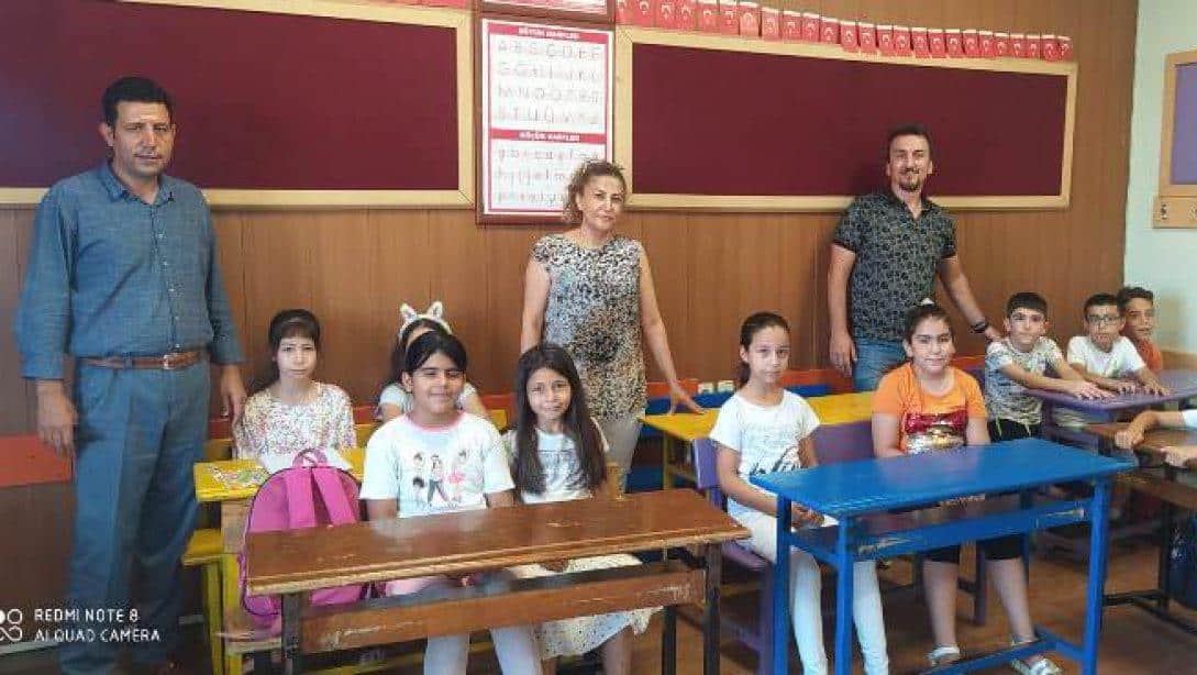İlçe Milli Eğitim Şube Müdürü Yusuf CİCE, Yaz Dönemi DYK Kurslarını Ziyaret Etti