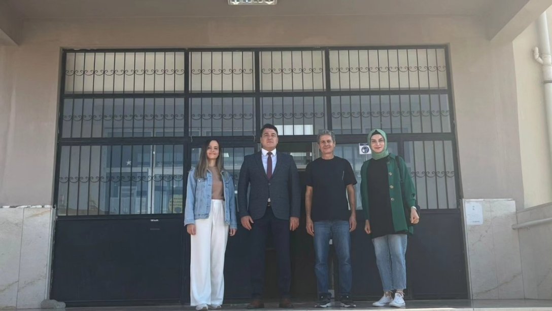 İlçe Milli Eğitim Müdürümüz Sayın Oğuzhan TÜLÜCÜ, Şehit İbrahim Gır Ortaokulu'nu Ziyaret Etti