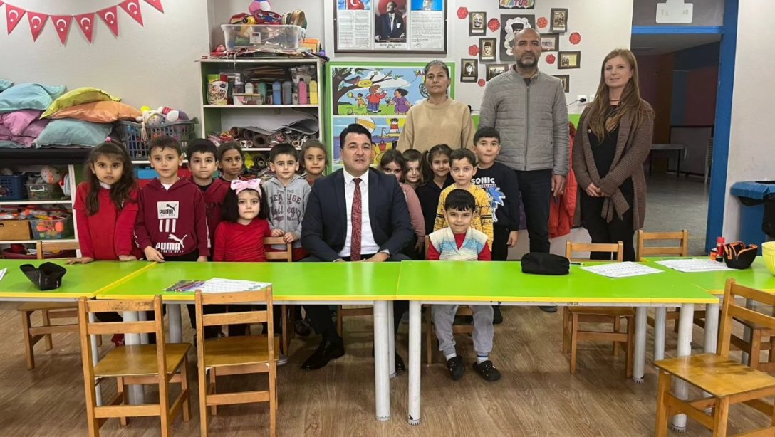 İlçe Milli Eğitim Müdürümüz Sayın Oğuzhan TÜLÜCÜ, Halkkent İlkokulu'nu Ziyaret Etti