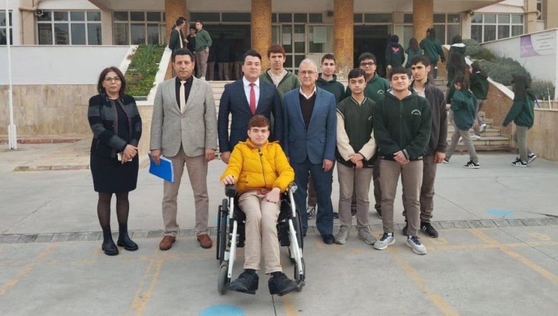 İlçe Milli Eğitim Müdürümüz Sayın Oğuzhan TÜLÜCÜ, Çağdaşkent Anadolu Lisesi'ni Ziyaret Etti