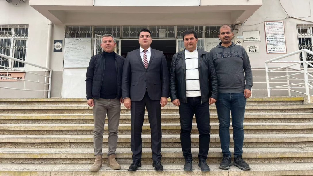 İlçe Milli Eğitim Müdürümüz Sayın Oğuzhan TÜLÜCÜ, Şehit Mustafa Sarı Ortaokulu'nu Ziyaret Etti
