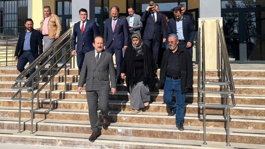 Mersin Valisi Sayın Ali Hamza PEHLİVAN, Yeni Binasının Yapımı Tamamlanan Şehit Asım Türkel İlkokulu'nda İncelemelerde Bulundu