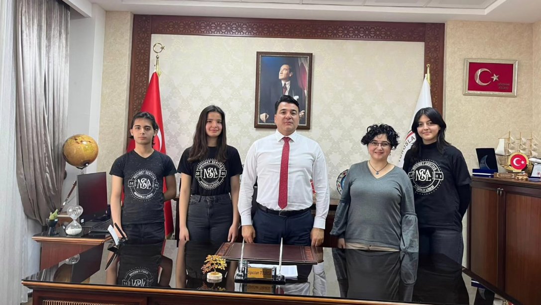 Mehmet Serttaş Anadolu Lisesi'nin Proje Ziyareti