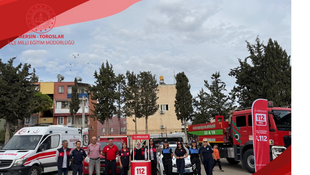 112 ACİL ÇAĞRI MERKEZİ MÜDÜRLÜĞÜ' NDEN ÖĞRENCİLERE BİLGİLENDİRME EĞİTİMİ
